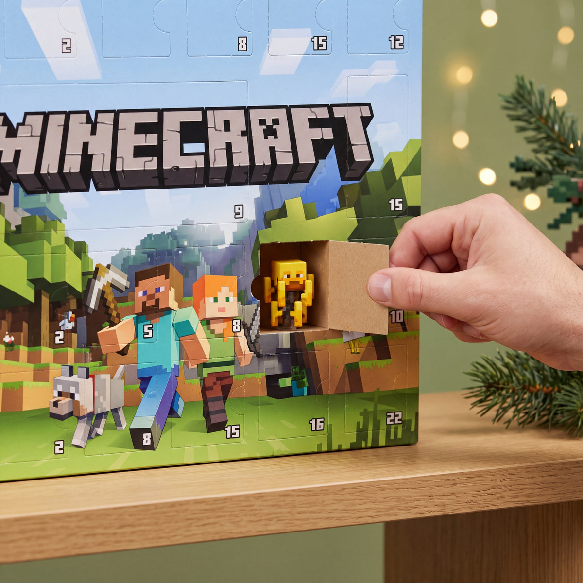 One Minecraft surprise every morning