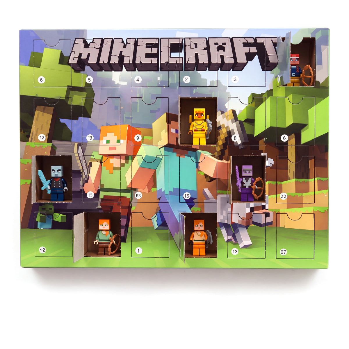 Minecraft Christmas Advent Calendar – Mini Figures – Minecraft Christmas Advent Calendar · Top